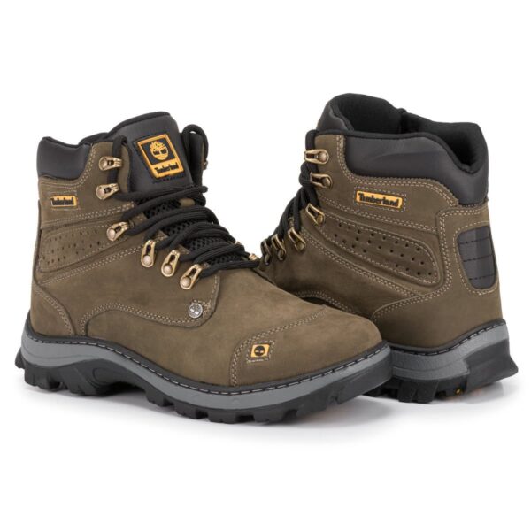 Bota Masculina em Couro Legitimo Timber 800 Verde - Image 3