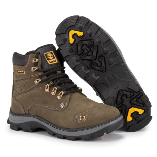 Bota Masculina em Couro Legitimo Timber 800 Verde - Image 4