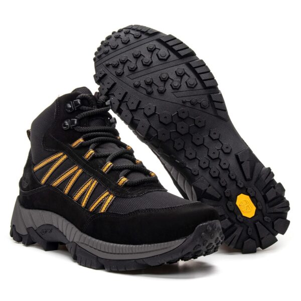 BOTA EM COURO HEAT - PRETO - Image 3