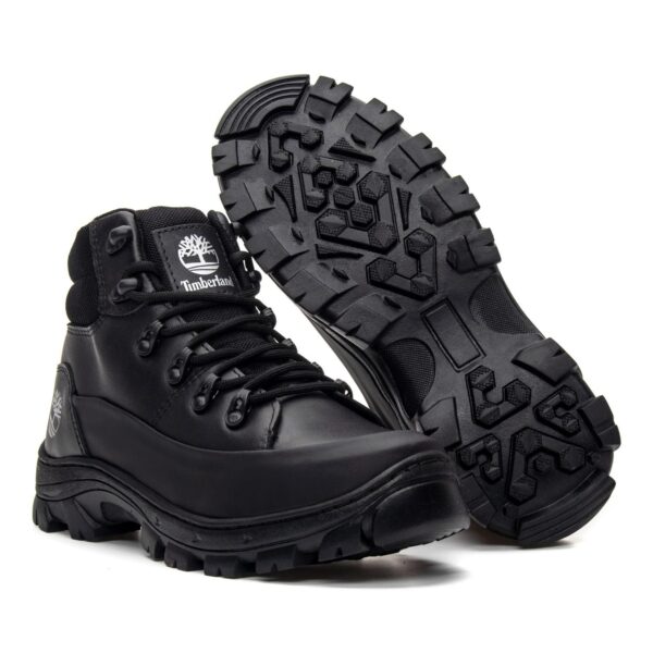 Bota Adventure Oregon - Preto Liso - Image 4