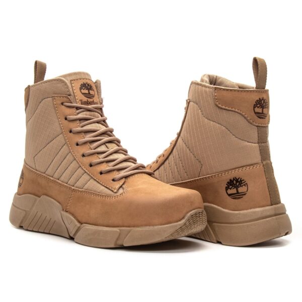BOTA EM COURO MAGNUS - BEGE - Image 5