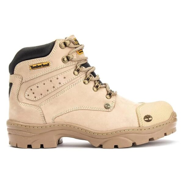 Bota Masculina em Couro Legitimo Timber 800 Nude