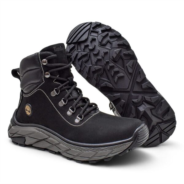 BOTA COURO 13020 HIKING - PRETO - Image 2