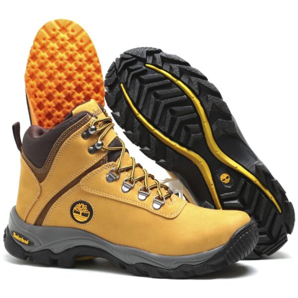 BOTA COURO HIKING - AMARELO - Image 2