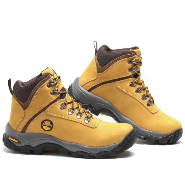 BOTA COURO HIKING - AMARELO - Image 3