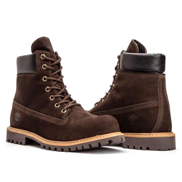 Bota em Couro Timber 9000 Café - Image 3