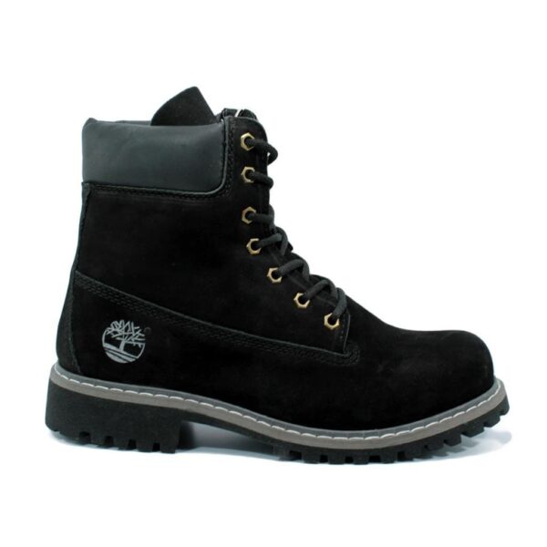 Bota Masculina em Couro Legitimo 9001 Preto