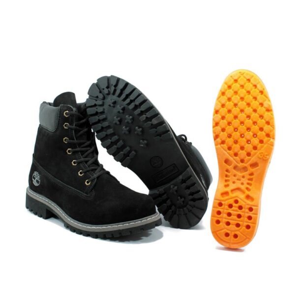 Bota Masculina em Couro Legitimo 9001 Preto - Image 3