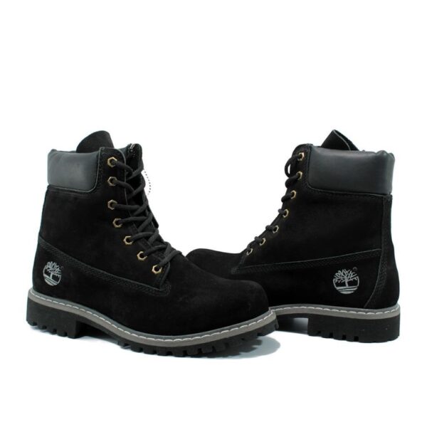 Bota Masculina em Couro Legitimo 9001 Preto - Image 2