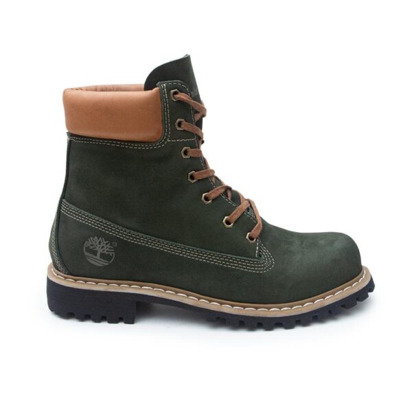 Bota Masculina em Couro Legitimo 9001 Verde