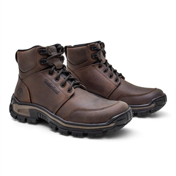 Bota Masculina em Couro Legitimo 13017 TRUCK CHOCOLATE - Image 2
