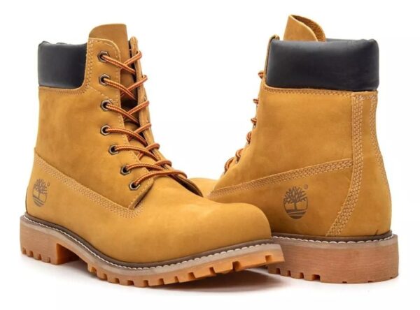 Bota em Couro Timber 9000 Amarelo - Image 4