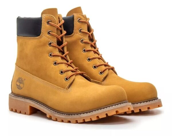 Bota em Couro Timber 9000 Amarelo - Image 2
